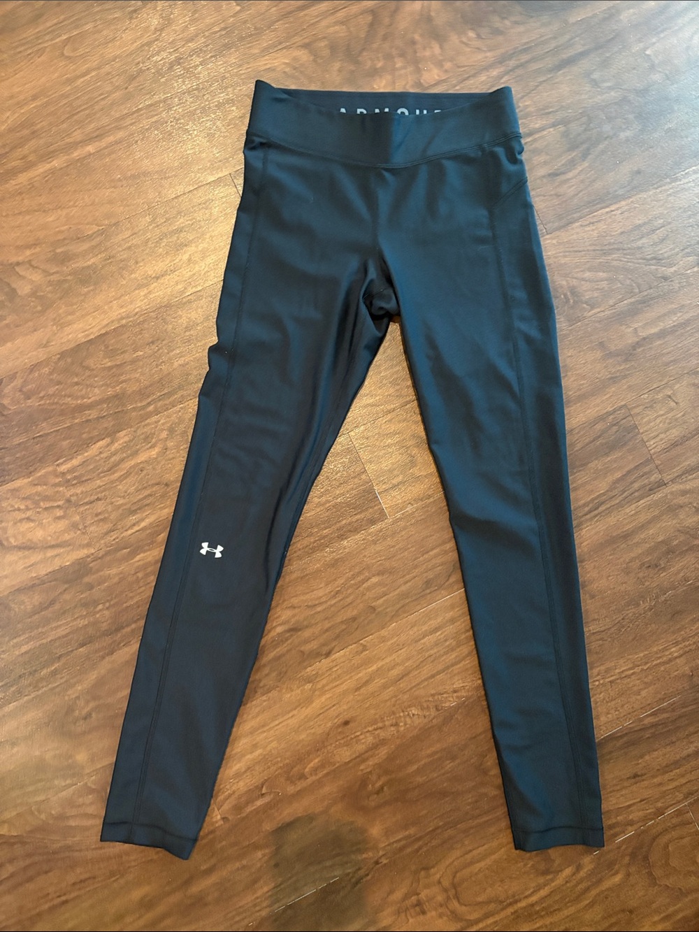 Under Armour Black Girls' Tight-Fit Training Leggings